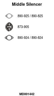 Vidurinis duslintuvas FA1 MD001442