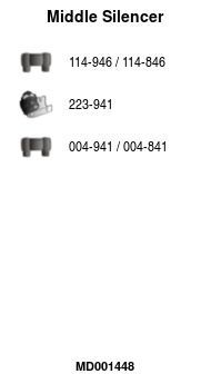 Vidurinis duslintuvas FA1 MD001448