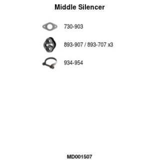 Vidurinis duslintuvas FA1 MD001507