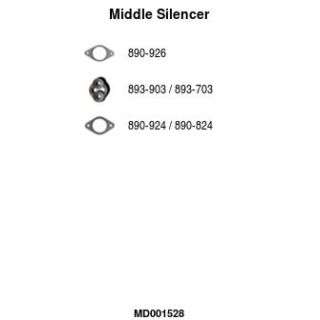 Vidurinis duslintuvas FA1 MD001528