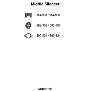 Vidurinis duslintuvas FA1 MD001531