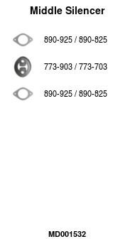 Vidurinis duslintuvas FA1 MD001532