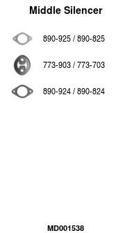 Vidurinis duslintuvas FA1 MD001538