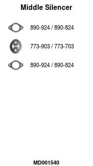 Vidurinis duslintuvas FA1 MD001540