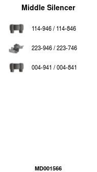 Vidurinis duslintuvas FA1 MD001566