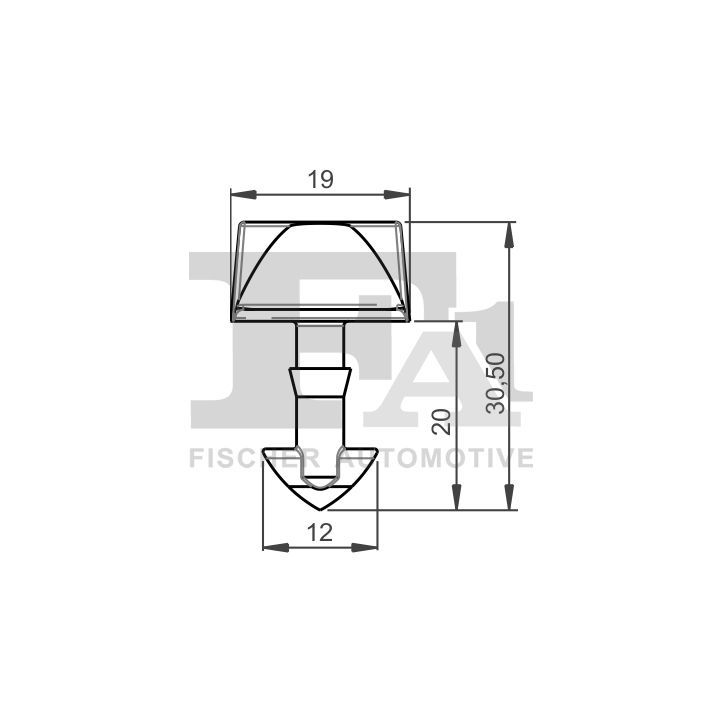 Sąvarža, atšvaitas / apsaugos juosta FA1 21-40047.25