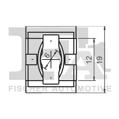 Sąvarža, atšvaitas / apsaugos juosta FA1 21-60008.10