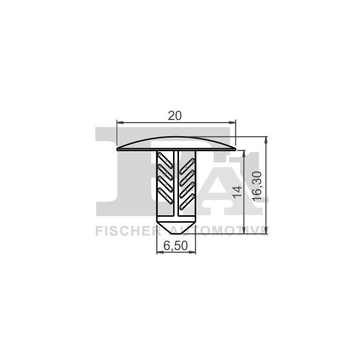 Sąvarža, atšvaitas / apsaugos juosta FA1 22-10008.10