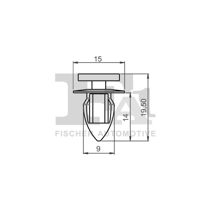 Sąvarža, atšvaitas / apsaugos juosta FA1 22-40012.10