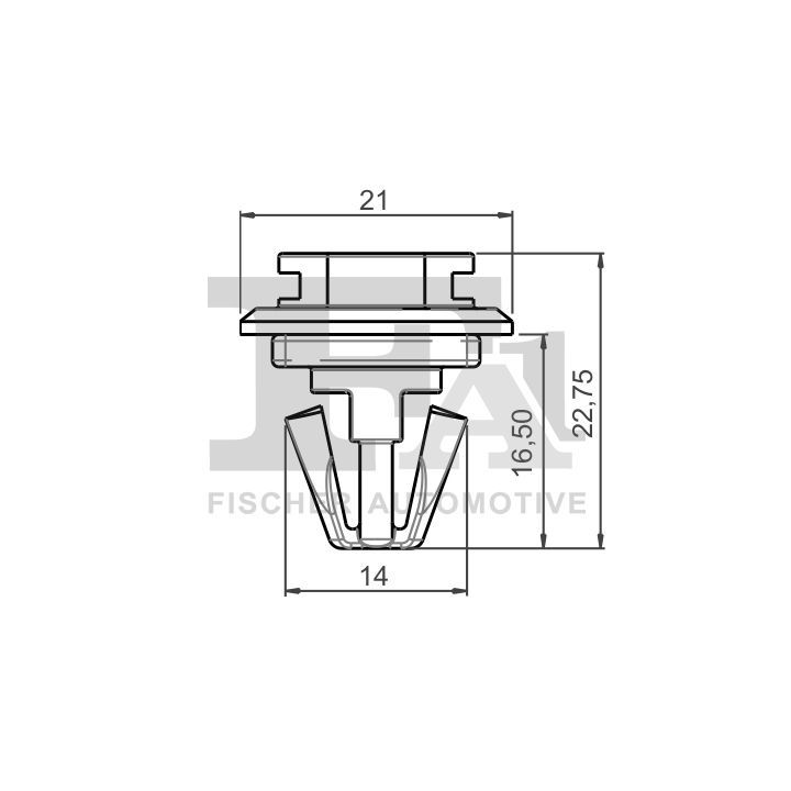 Sąvarža, atšvaitas / apsaugos juosta FA1 22-40017.5