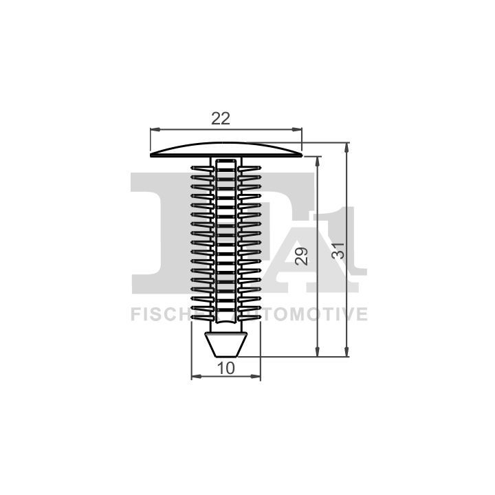 Sąvarža, atšvaitas / apsaugos juosta FA1 33-10026.5