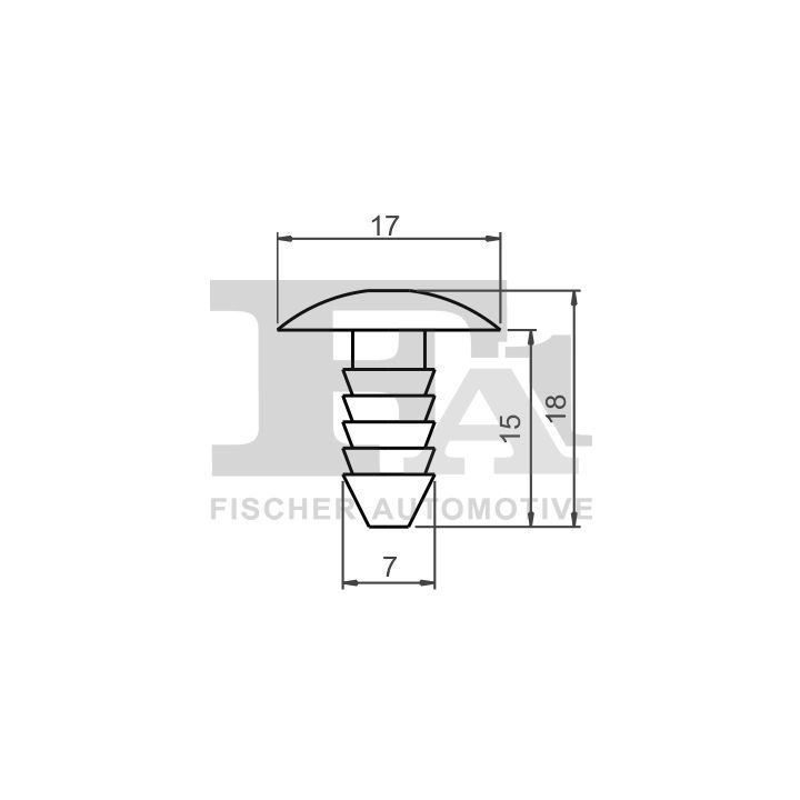 Sąvarža, atšvaitas / apsaugos juosta FA1 33-10033.10