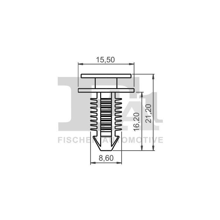 Sąvarža, atšvaitas / apsaugos juosta FA1 33-10036.5