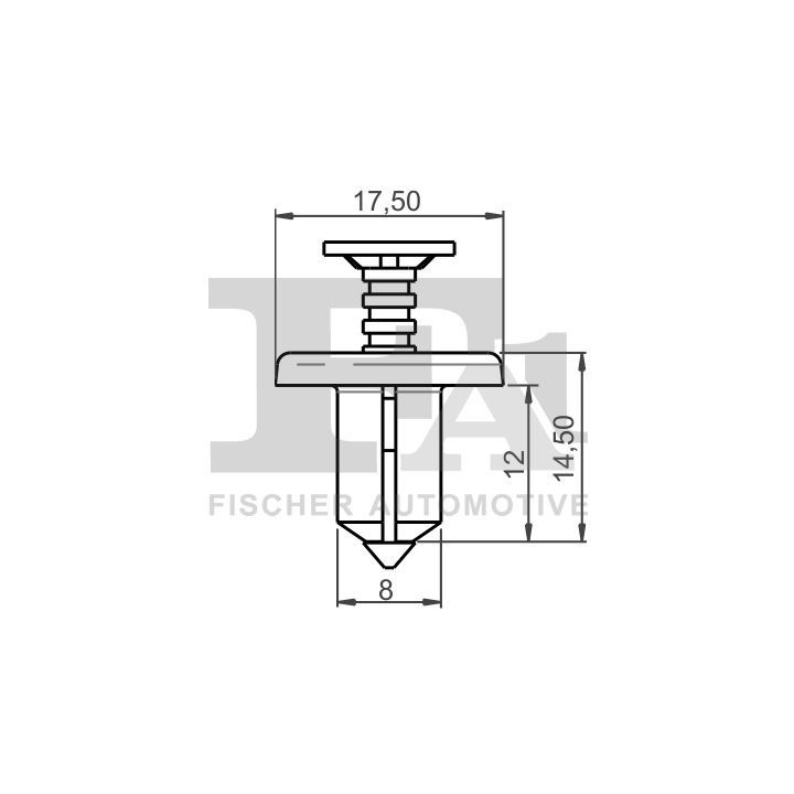 Sąvarža, atšvaitas / apsaugos juosta FA1 75-30004.25