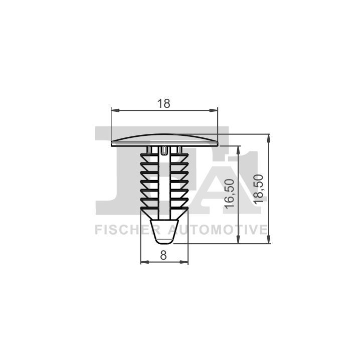 Sąvarža, atšvaitas / apsaugos juosta FA1 89-10002.25