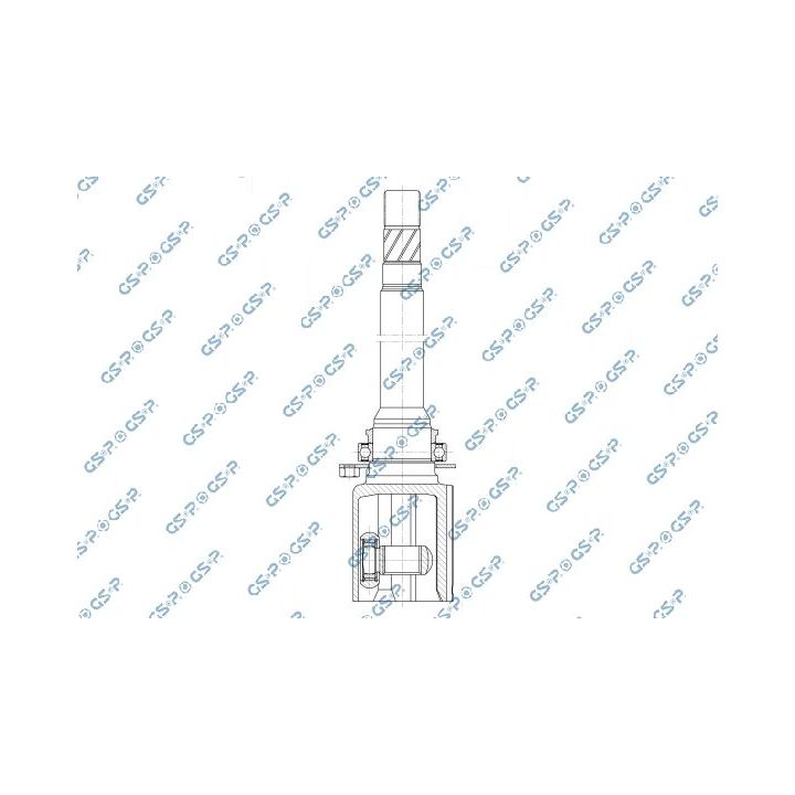 Jungčių komplektas, kardaninis velenas GSP 603221