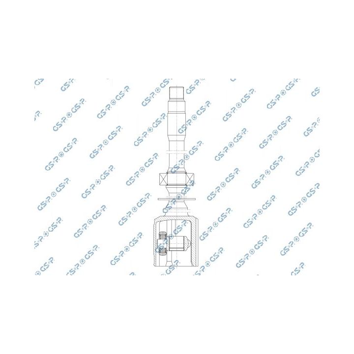 Jungčių komplektas, kardaninis velenas GSP 603242
