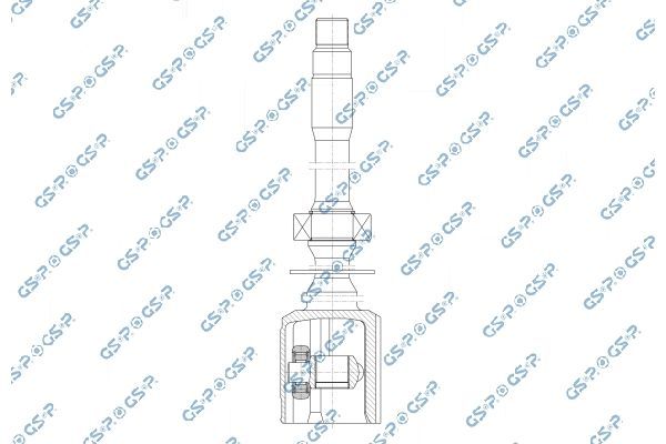 Jungčių komplektas, kardaninis velenas GSP 603242