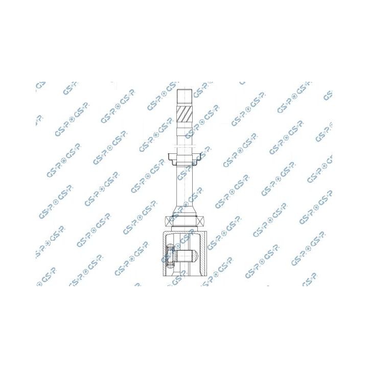 Jungčių komplektas, kardaninis velenas GSP 603302