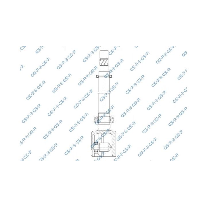 Jungčių komplektas, kardaninis velenas GSP 603417