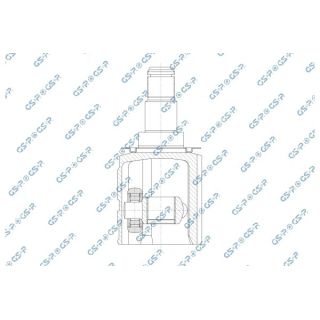Jungčių komplektas, kardaninis velenas GSP 603443