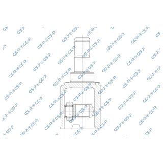 Jungčių komplektas, kardaninis velenas GSP 603472