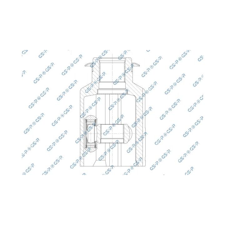 Jungčių komplektas, kardaninis velenas GSP 603473