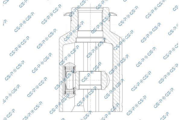 Jungčių komplektas, kardaninis velenas GSP 603473