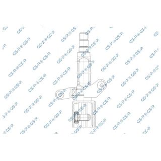Jungčių komplektas, kardaninis velenas GSP 603483