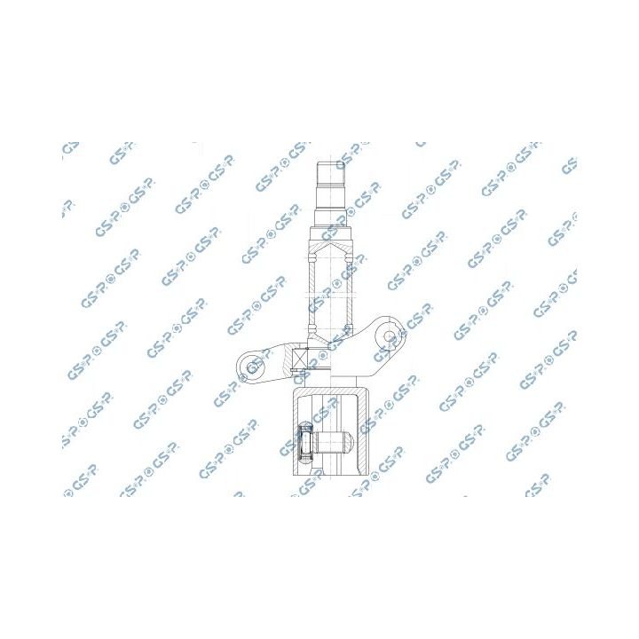 Jungčių komplektas, kardaninis velenas GSP 603483