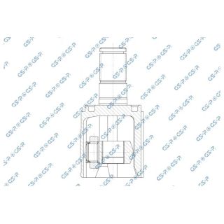 Jungčių komplektas, kardaninis velenas GSP 603516