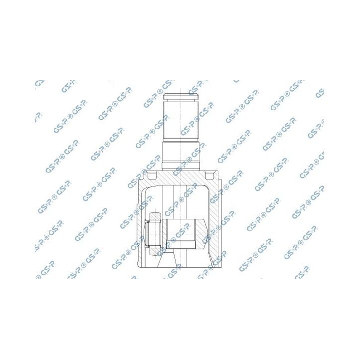 Jungčių komplektas, kardaninis velenas GSP 603516