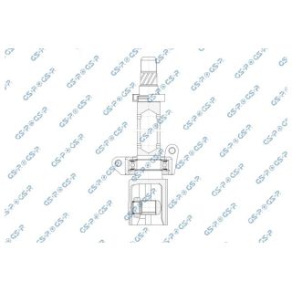 Jungčių komplektas, kardaninis velenas GSP 603518