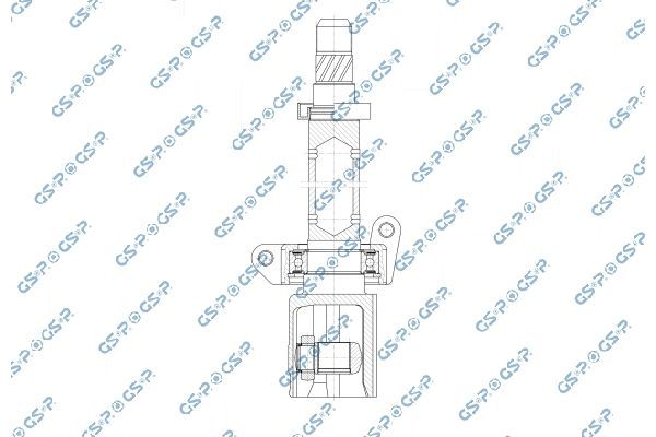 Jungčių komplektas, kardaninis velenas GSP 603518
