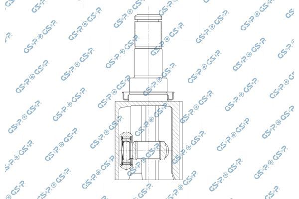 Jungčių komplektas, kardaninis velenas GSP 603519