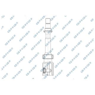 Jungčių komplektas, kardaninis velenas GSP 603520