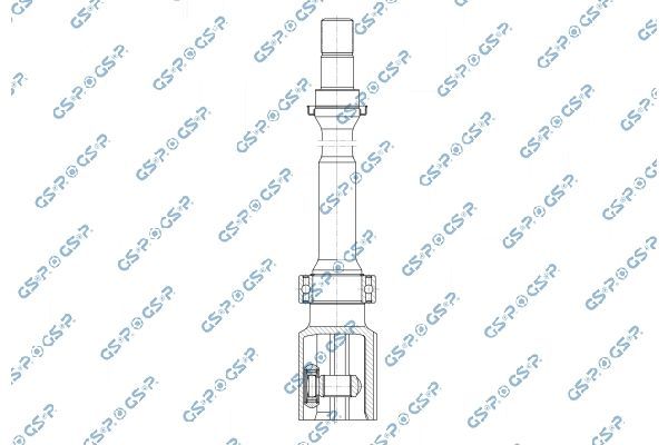 Jungčių komplektas, kardaninis velenas GSP 603520