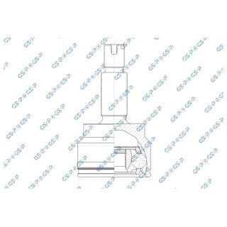 Jungčių komplektas, kardaninis velenas GSP 801092