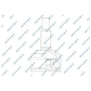 Jungčių komplektas, kardaninis velenas GSP 803368