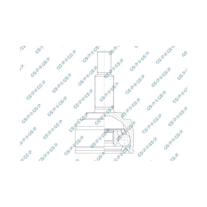 Jungčių komplektas, kardaninis velenas GSP 803368