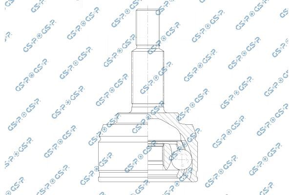 Jungčių komplektas, kardaninis velenas GSP 803368
