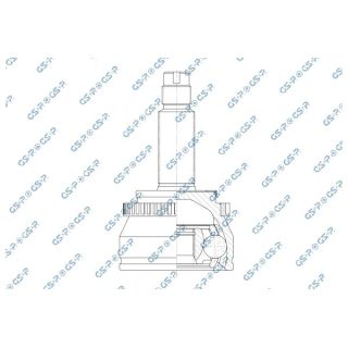 Jungčių komplektas, kardaninis velenas GSP 803432