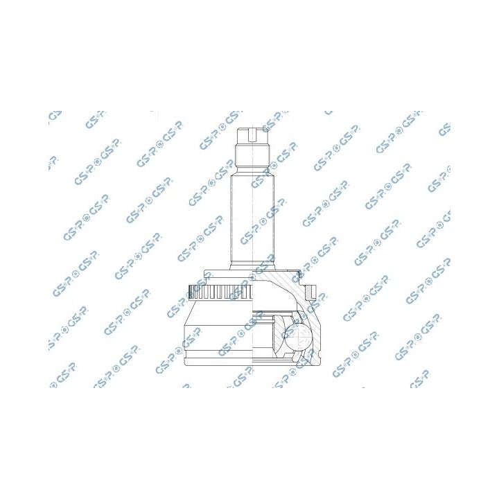 Jungčių komplektas, kardaninis velenas GSP 803432