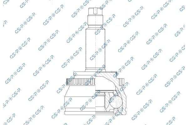Jungčių komplektas, kardaninis velenas GSP 803432