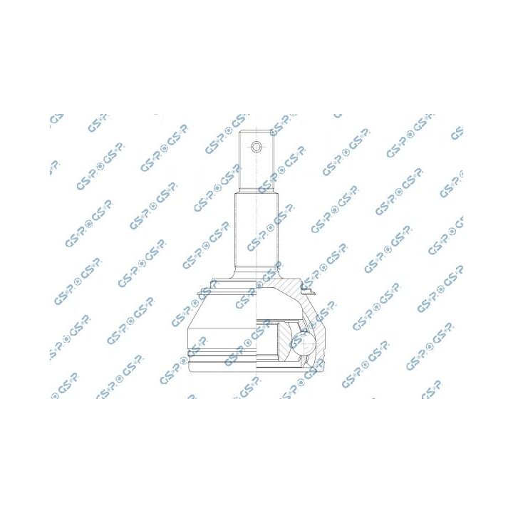 Jungčių komplektas, kardaninis velenas GSP 803436
