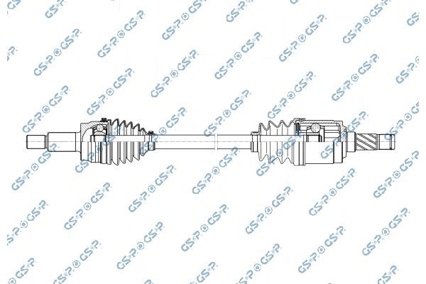 Pusašis GSP 203575OL