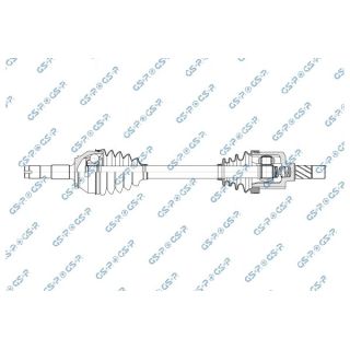 Pusašis GSP 245175OL
