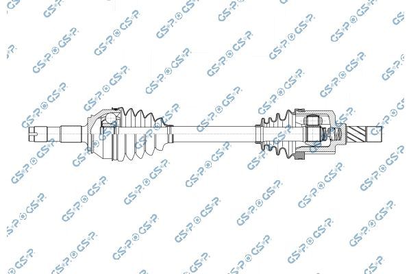 Pusašis GSP 245175OL