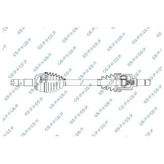 Pusašis GSP 245176OL