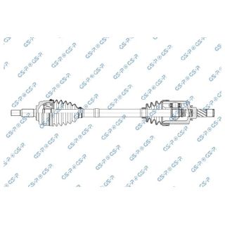 Pusašis GSP 250498OL
